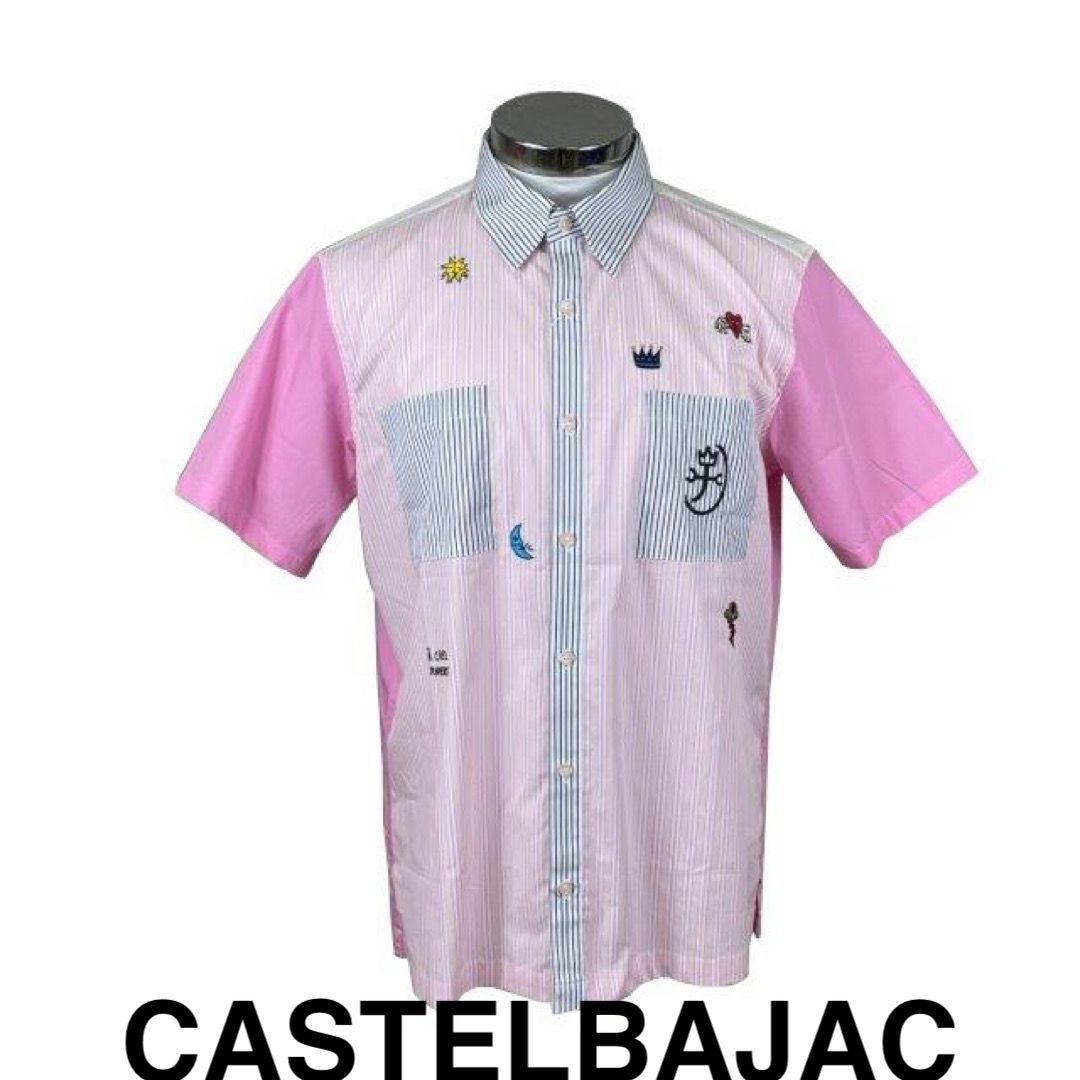 30％OFF カステルバジャック CASTELBAJAC ボタンダウン半袖シャツ