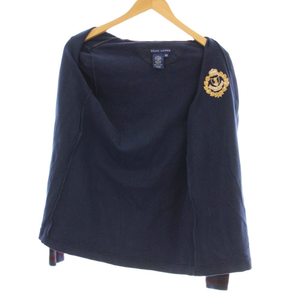 【美品】Ralph Lauren スウェット カーディガン ショールカラー M ラルフローレン RALPH LAUREN カーディガン スウェット ショール
