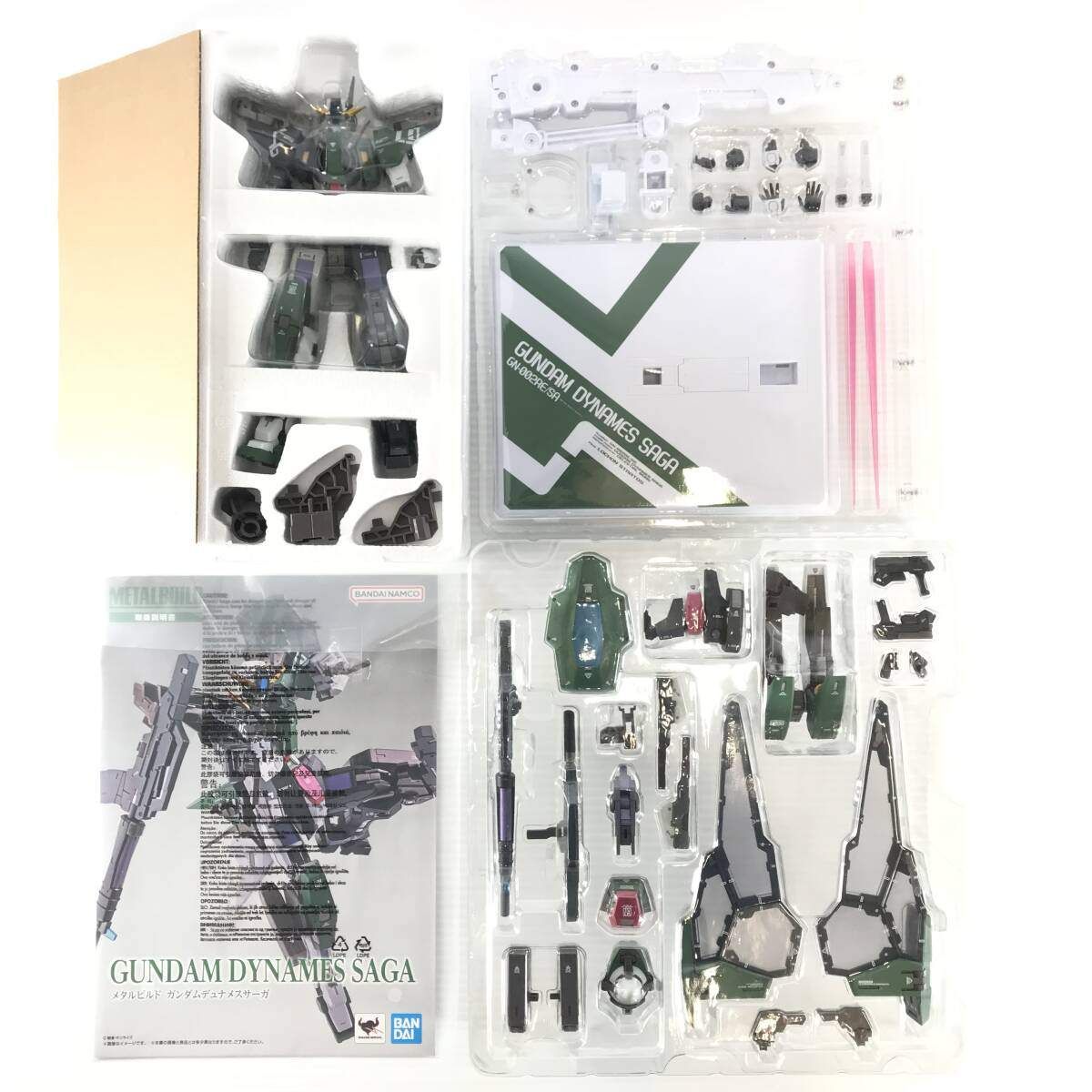 【新品 未使用】BANDAI LBUILD ガンダム デュナメスサーガ ガンダム00』ガンダムデュナメスサーガがMETAL BUILDで