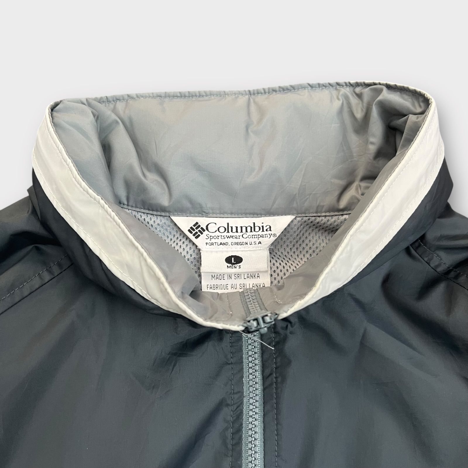90s00s ColumbiaナイロンジャケットLテック パッカブルドローコード Columbia 古着 Packable ナイロンジャケット Lサイズ コロンビア