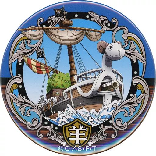 ONE PIECE 缶バッジ ゴーイングメリー号 ONE PIECE』バースデイ缶バッジ ゴーイング・メリー号