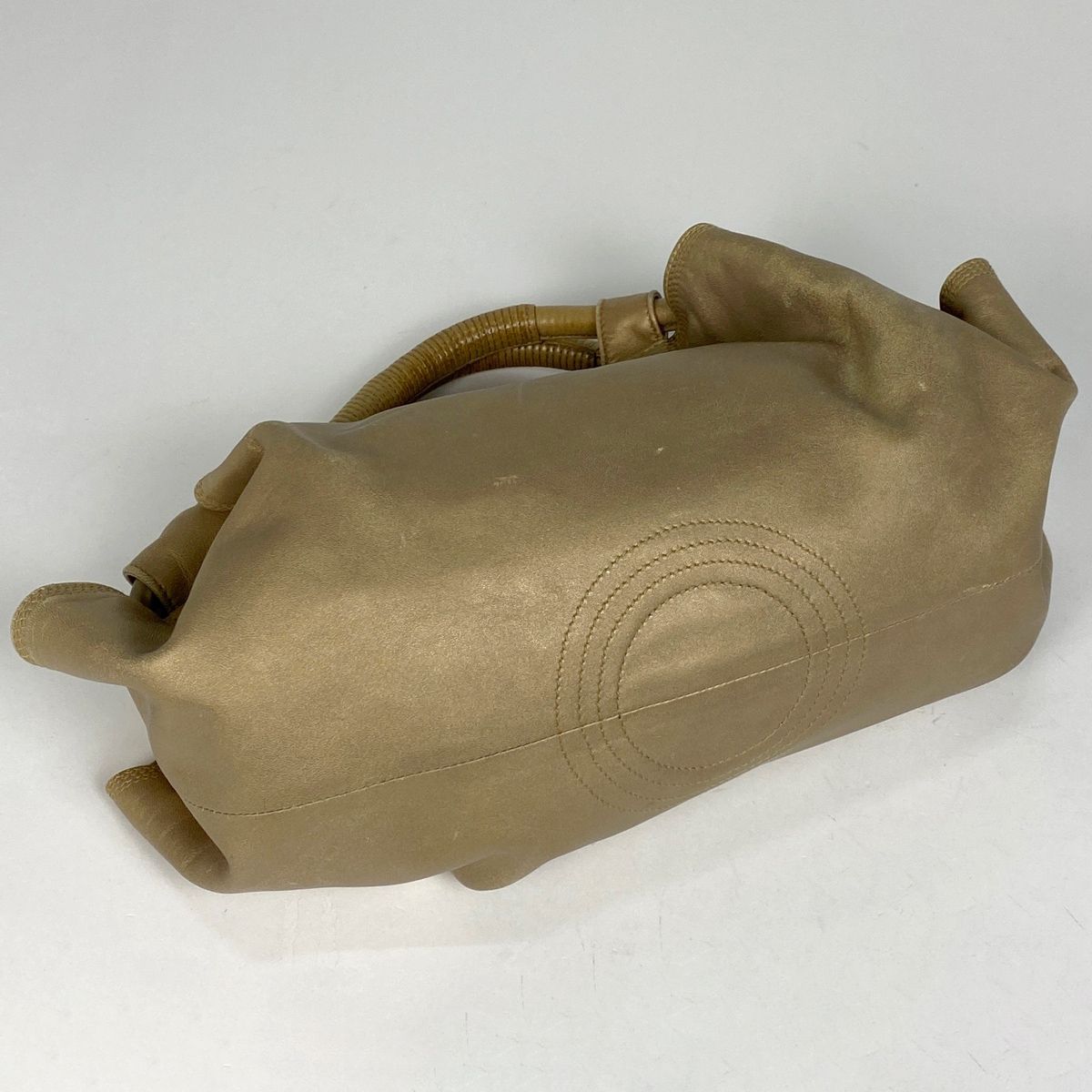 ロエベ LOEWE ナッパアイレ アナグラム ハンドバッグ レザー