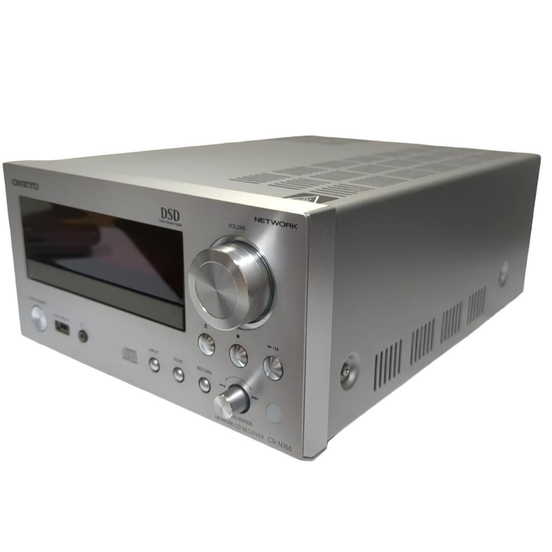 ☆美動作品☆ONKYO CR-N765(S) ハイレゾ対応 ネットワークCDレシーバー