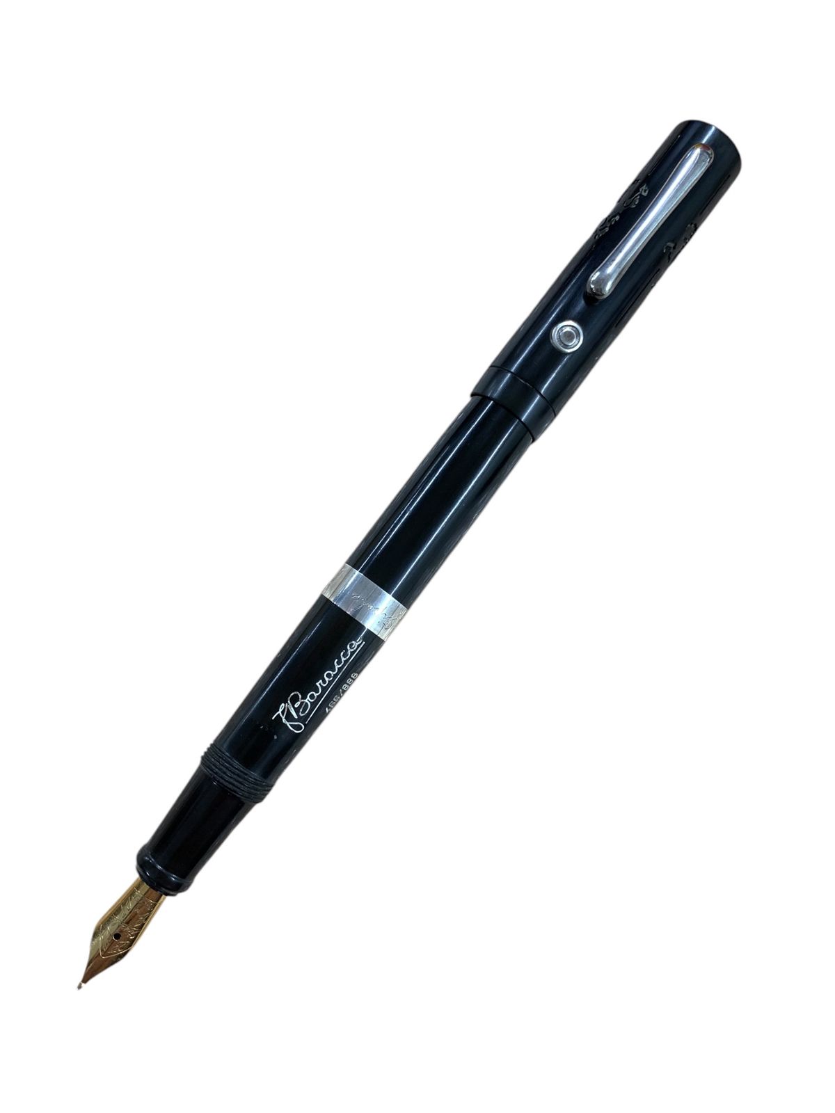 スティピュラ フランチェスコ･バラッカ エボナイト 万年筆 ブラック 18K 888本 466|888 IT71MRGXRASA