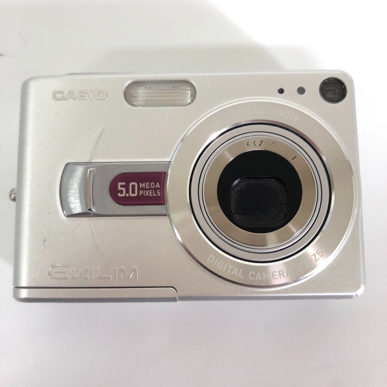 CASIO カシオ EXILIM エクシリム EX-Z50 シルバー 本体 バッテリー