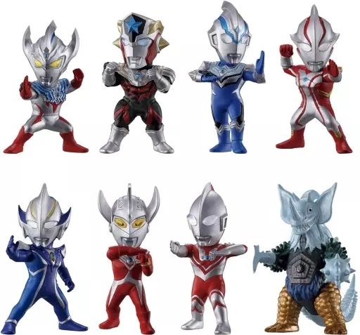 【】食玩 トレーディングフィギュア 全8種セット 「CONVERGE MOTION ウルトラマン5」