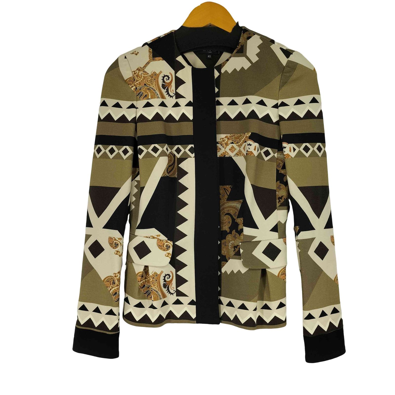 エトロ ETRO 総柄ノー ジャケット レディース 40