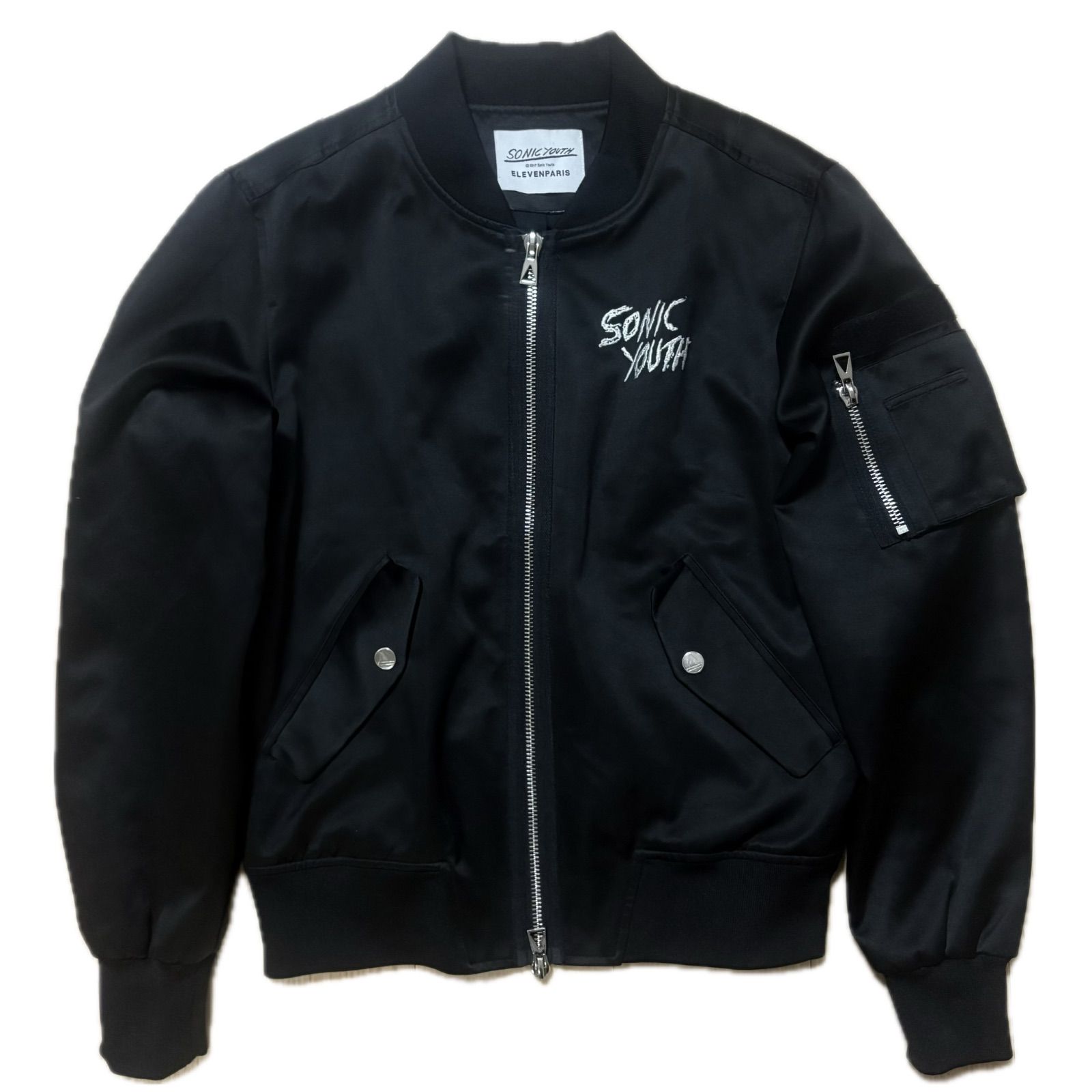 【美品】Sonic Youth × ELEVENPARIS コラボ ジャケット　MA-1