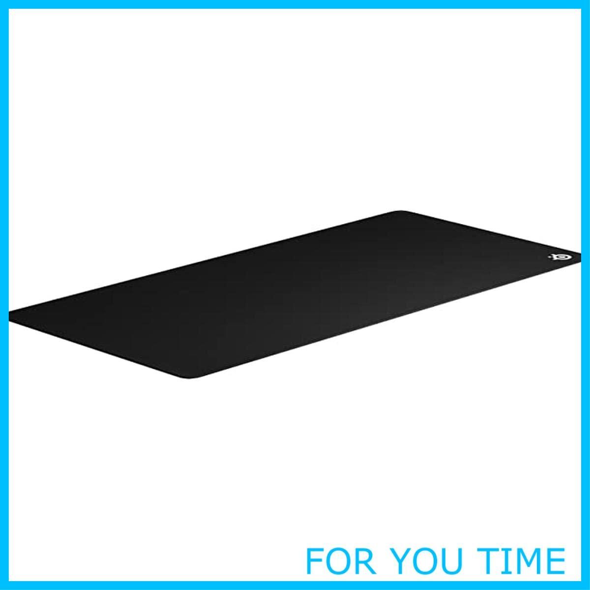 SteelSeries ゲーミングマウスパッド 大型 ノンスリップラバーベース 12.2cm×59cm×0.3cm QcK 3XL 63843