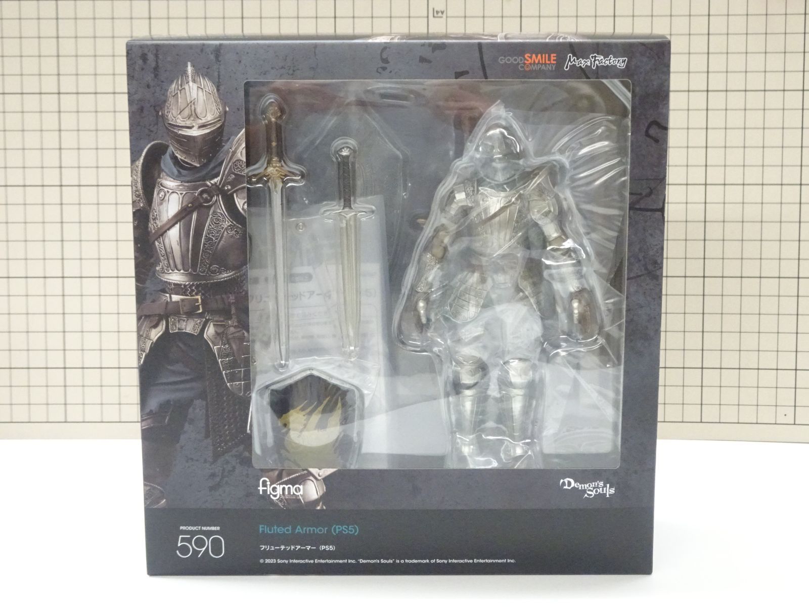 figma 590 デモンズソウル フリューテッドアーマー PS5 未開封