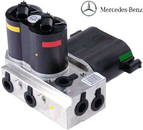 W220　ベンツ　ABC　プレッシャー　バルブ　ブロック　S600L
