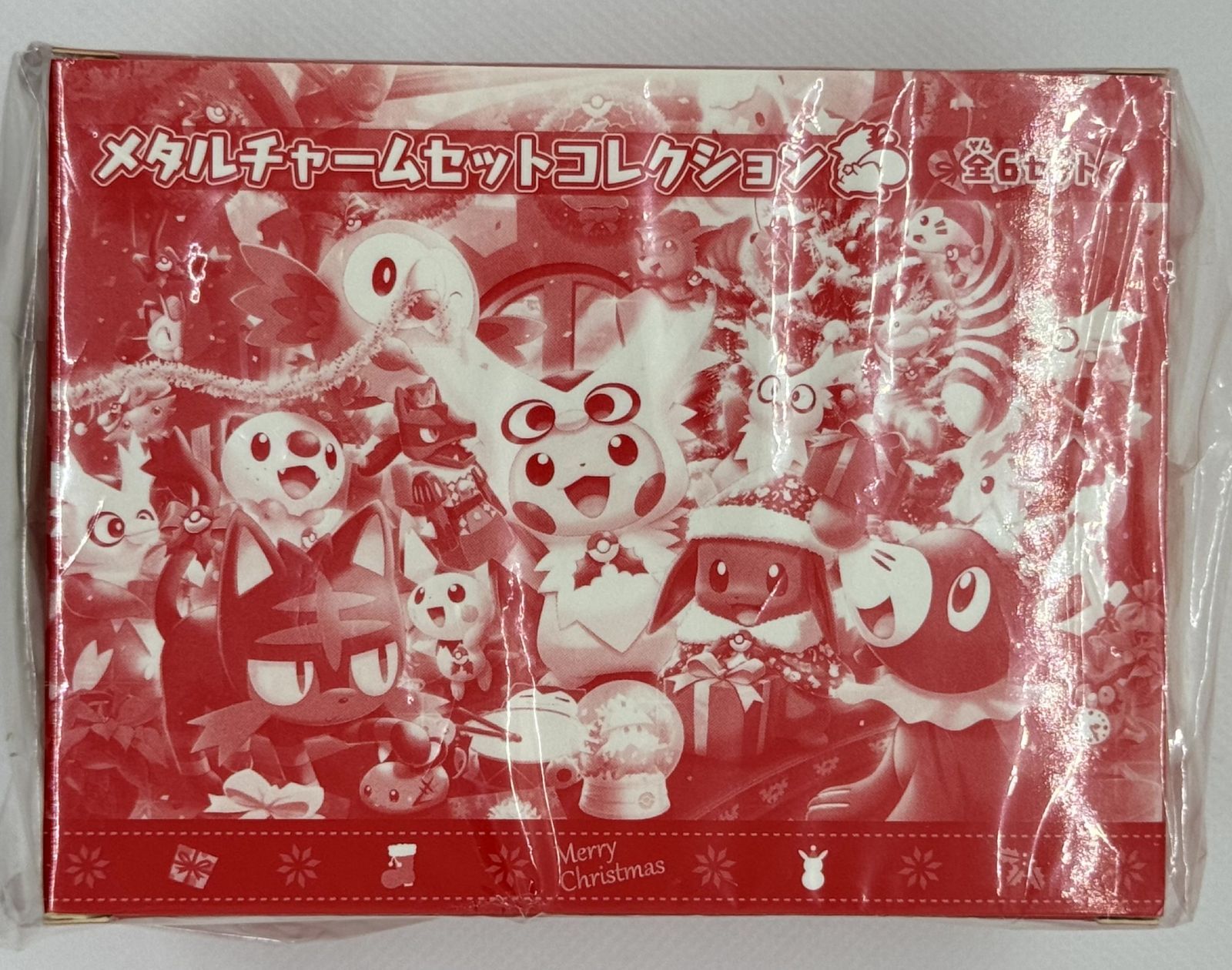 BOX未開封 全6種セット ポケットモンスター メタルチャームセット