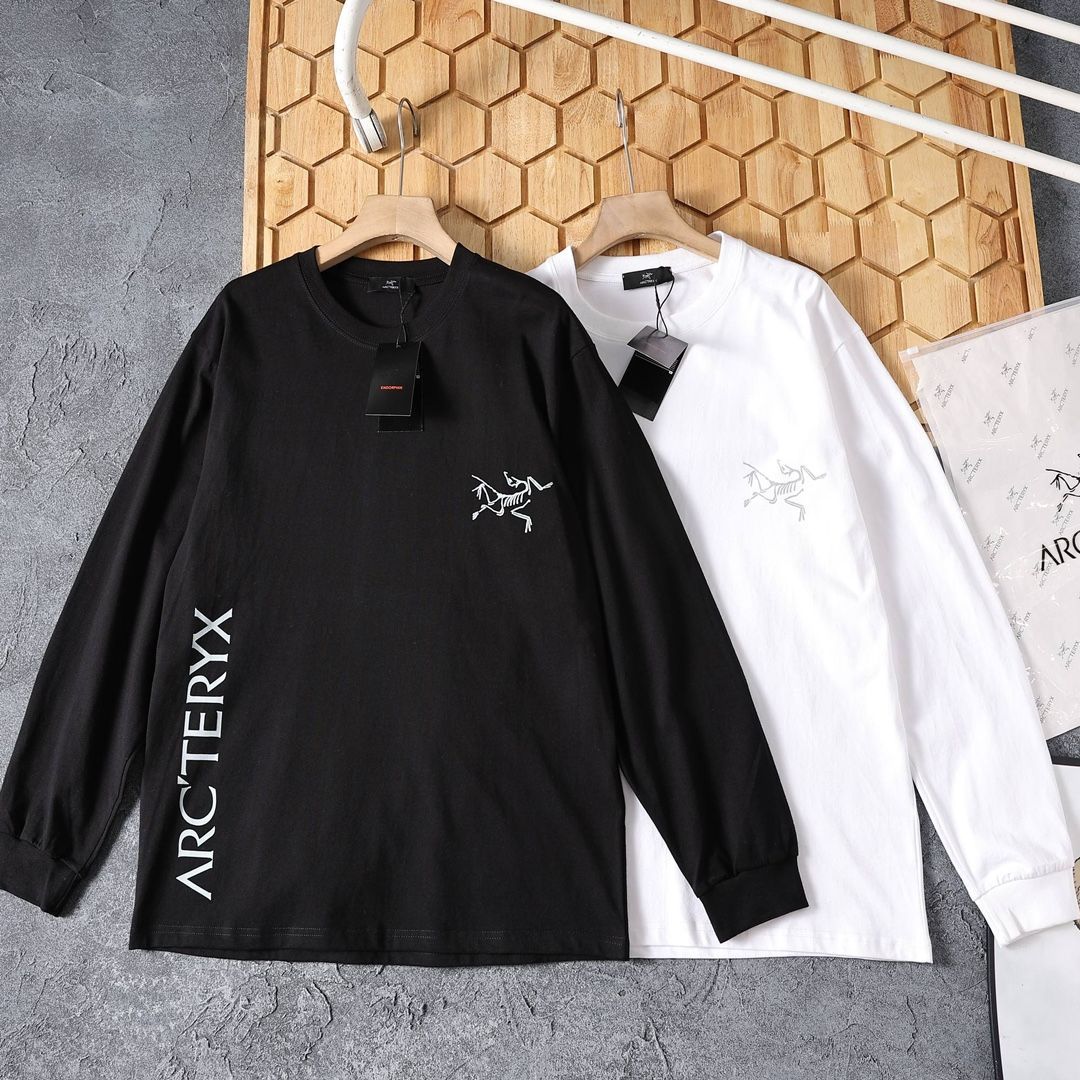 ARC'TERYX アークテリクス 新作 ラウンドネック 快適 ベーシック 長袖Tシャツ インナー