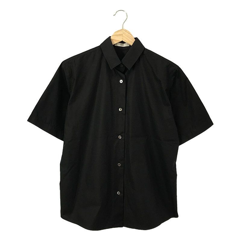 【美品】  THE ROW / ザロウ | 2023SS | BEC SHIRT コットン シャツ | XS | ブラック | レディース THE ROW / ザロウ | 2023SS | BEC SHIRT コットン シャツ | XS