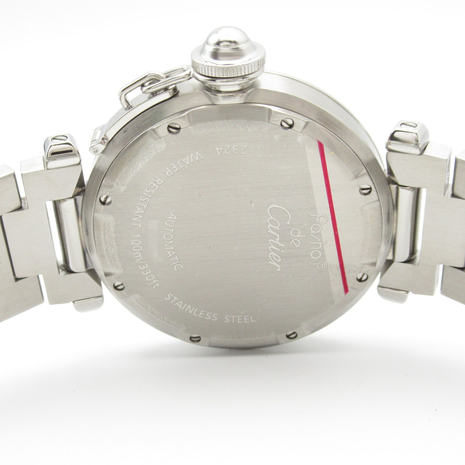 カルティエ CARTIER 腕時計 パシャC W31074M7 ホワイト