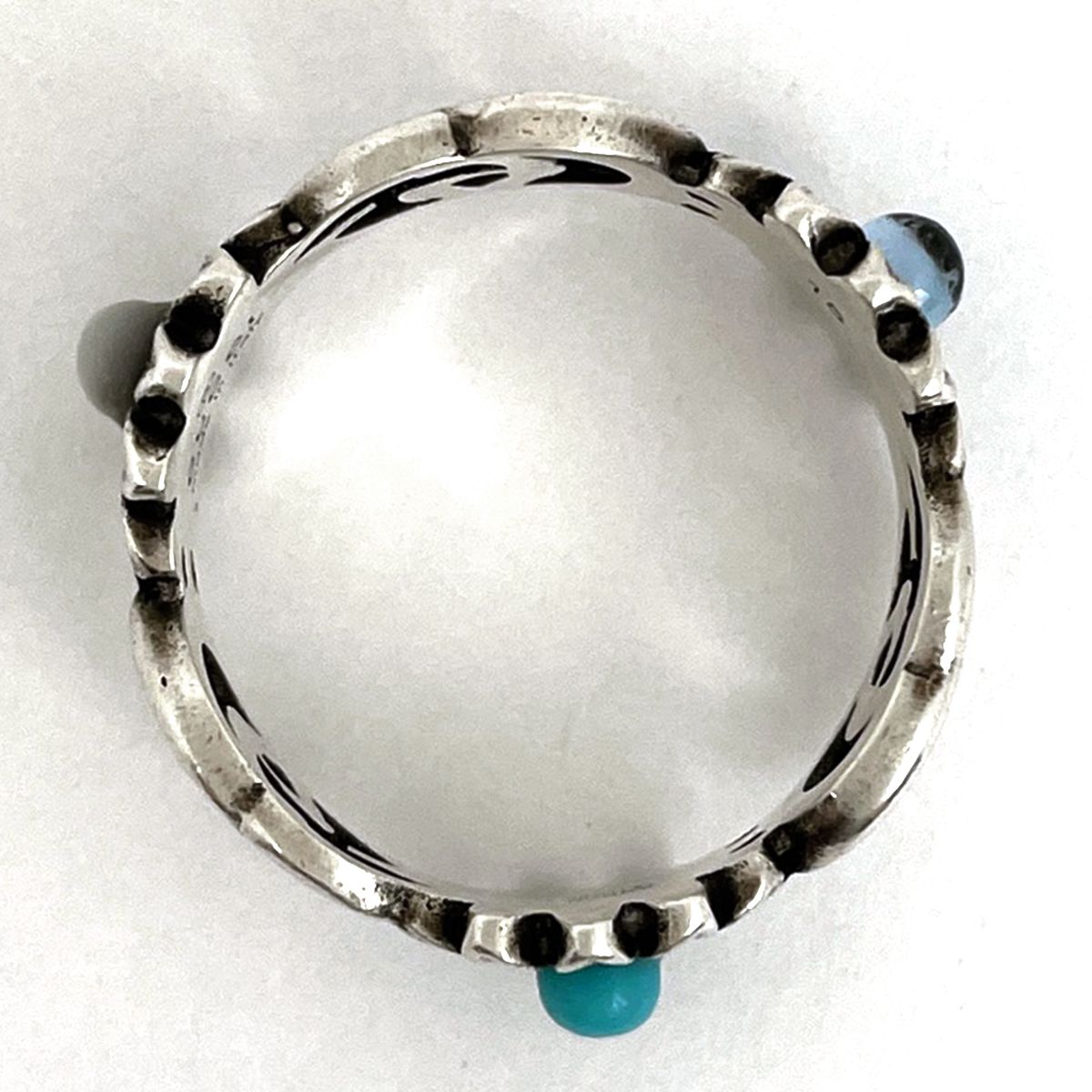 グッチ GUCCI ダブルG マザーオブパール リング 指輪 フラワー リング