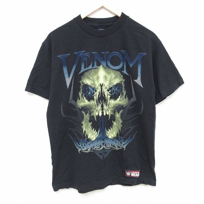 M/古着 半袖 Tシャツ メンズ ワールドプロレスリング VENOM ランディ