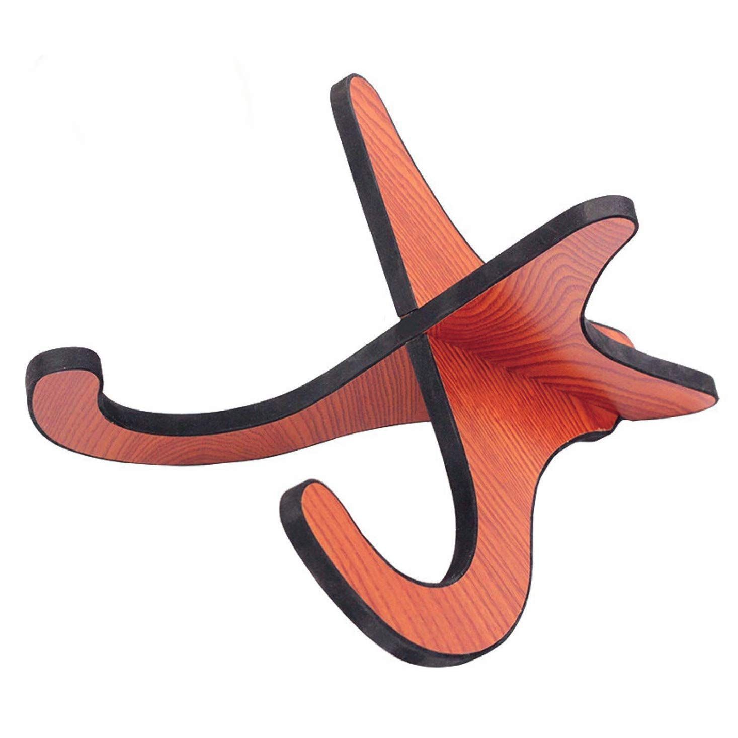 Brand New Stand for Small Stringed Instruments, such as Wooden Mini Guitars, Ukuleles, Violins, etc. ColorFylCoco (Calafil Coco), Easy Assembling, Wood Grain, Wood Color