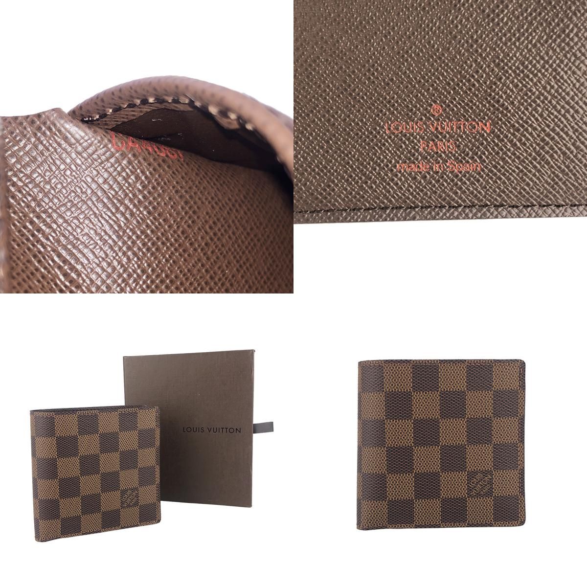 ルイ・ヴィトン LOUIS VUITTON ダミエ ポルトフォイユマルコ N61675