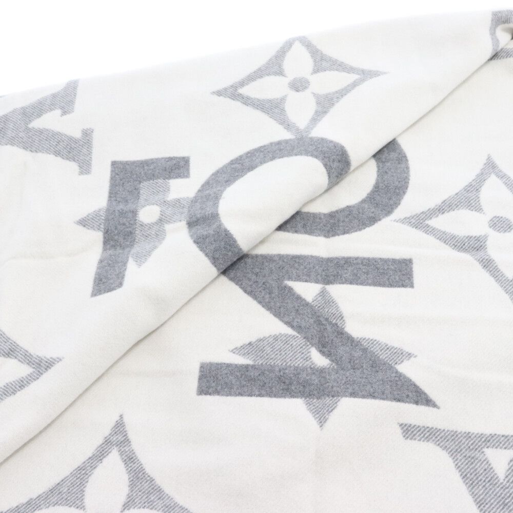 LOUIS VUITTON ロゴマフラー ウールカシミヤ混 LOUIS VUITTON ルイヴィトン 413287 エシャルプ ロゴマニア