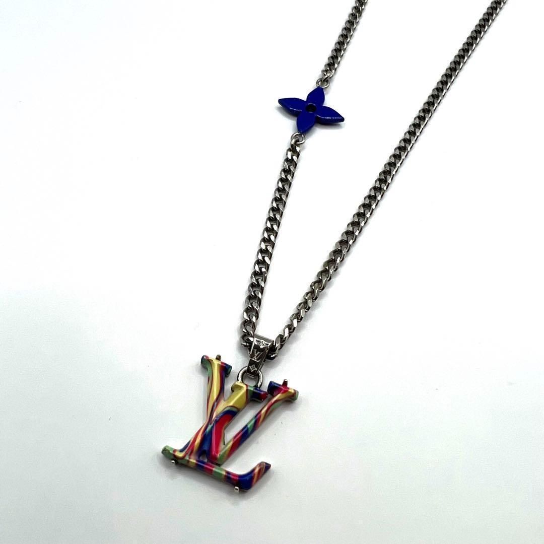 ルイヴィトン ネックレス コリエ LV サイケデリック
