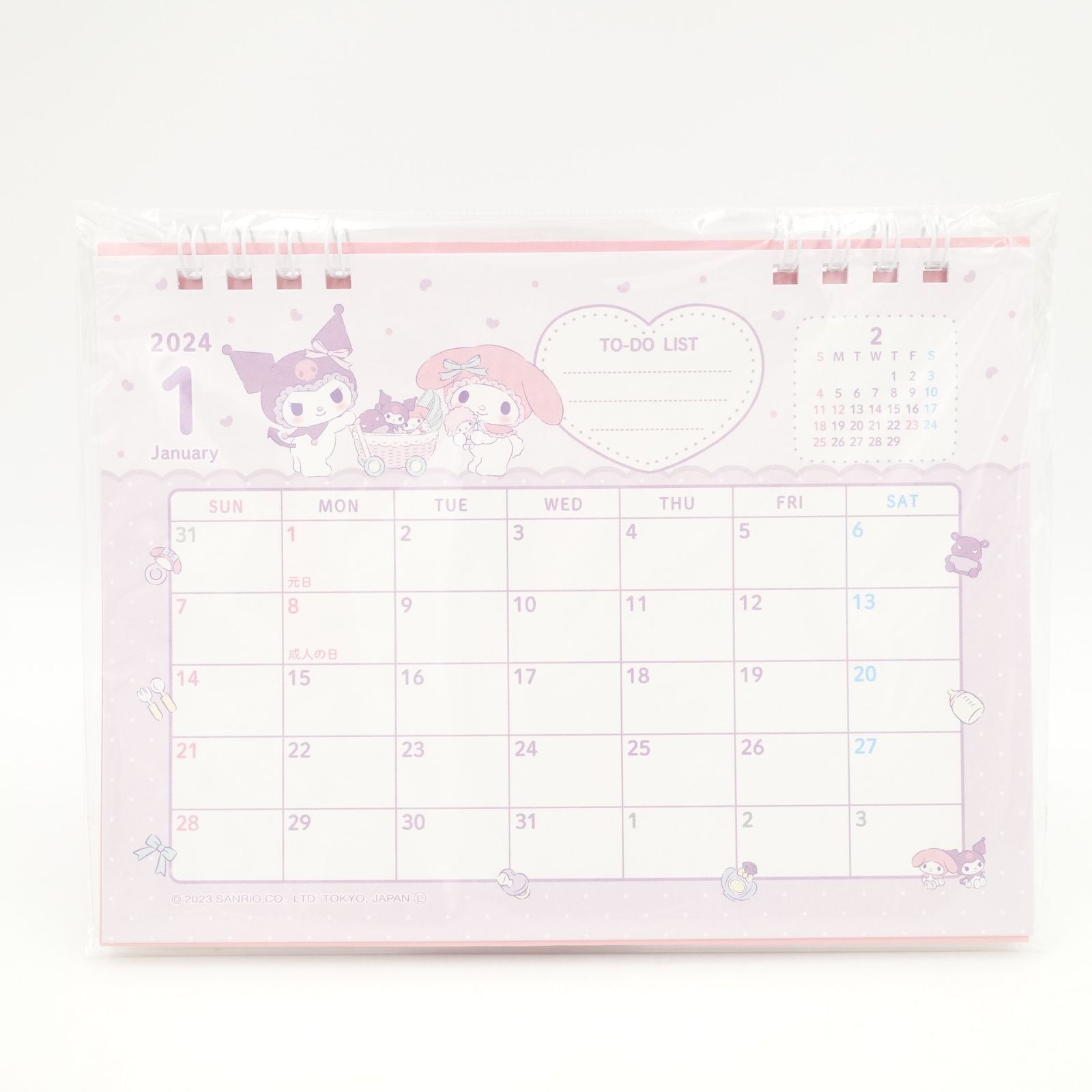新品未使用　マイメロディ　卓上万年カレンダー　イチゴ Amazon.co.jp: サンリオ(SANRIO) マイメロディ 万年カレンダー
