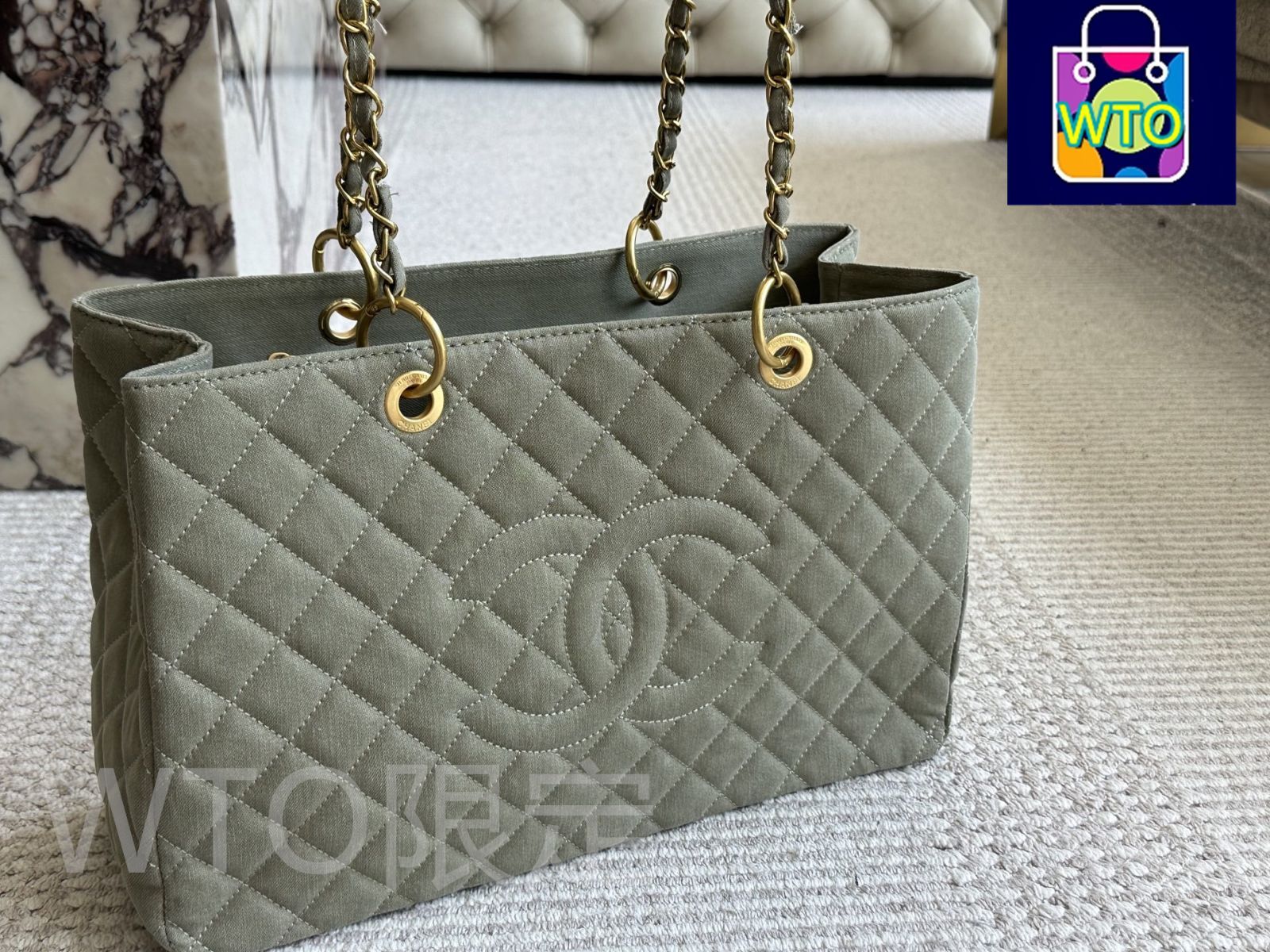 今日特価】Chanel 2way Tote Bag / シャネル ツーウェイ トート