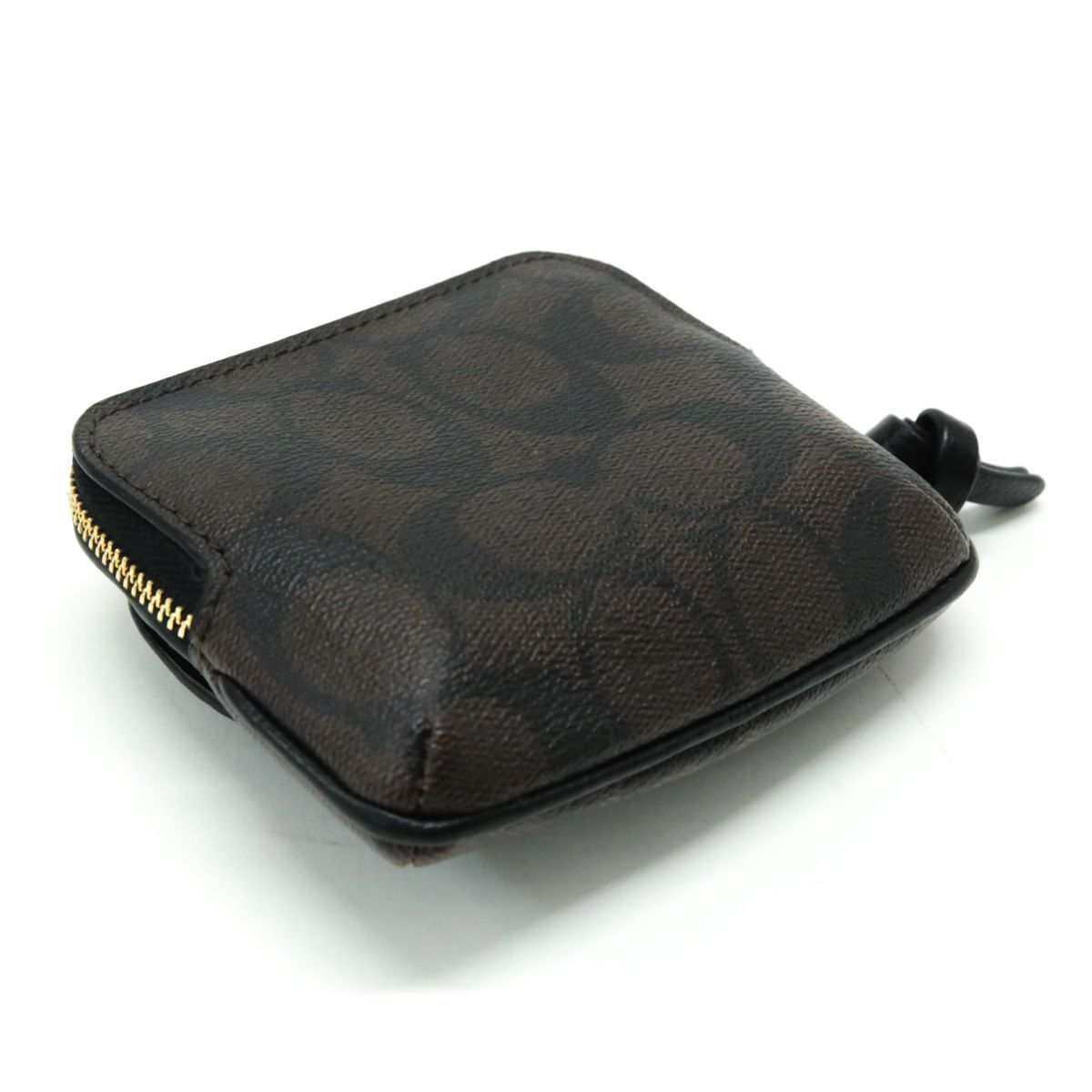 新品☆COACH コインケース ブラック レザー コインケース