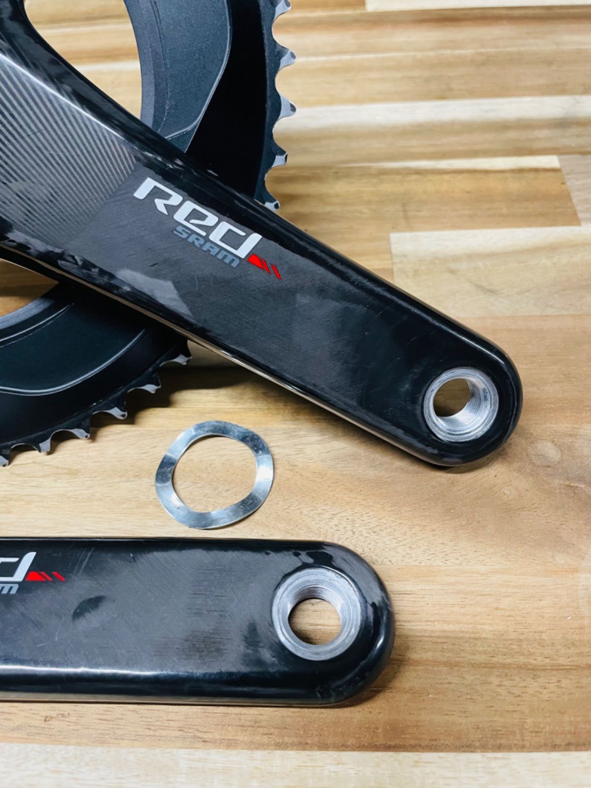 SRAM RED22 クランクセット GXP 53-39T 172.5mm BCD130 カーボン
