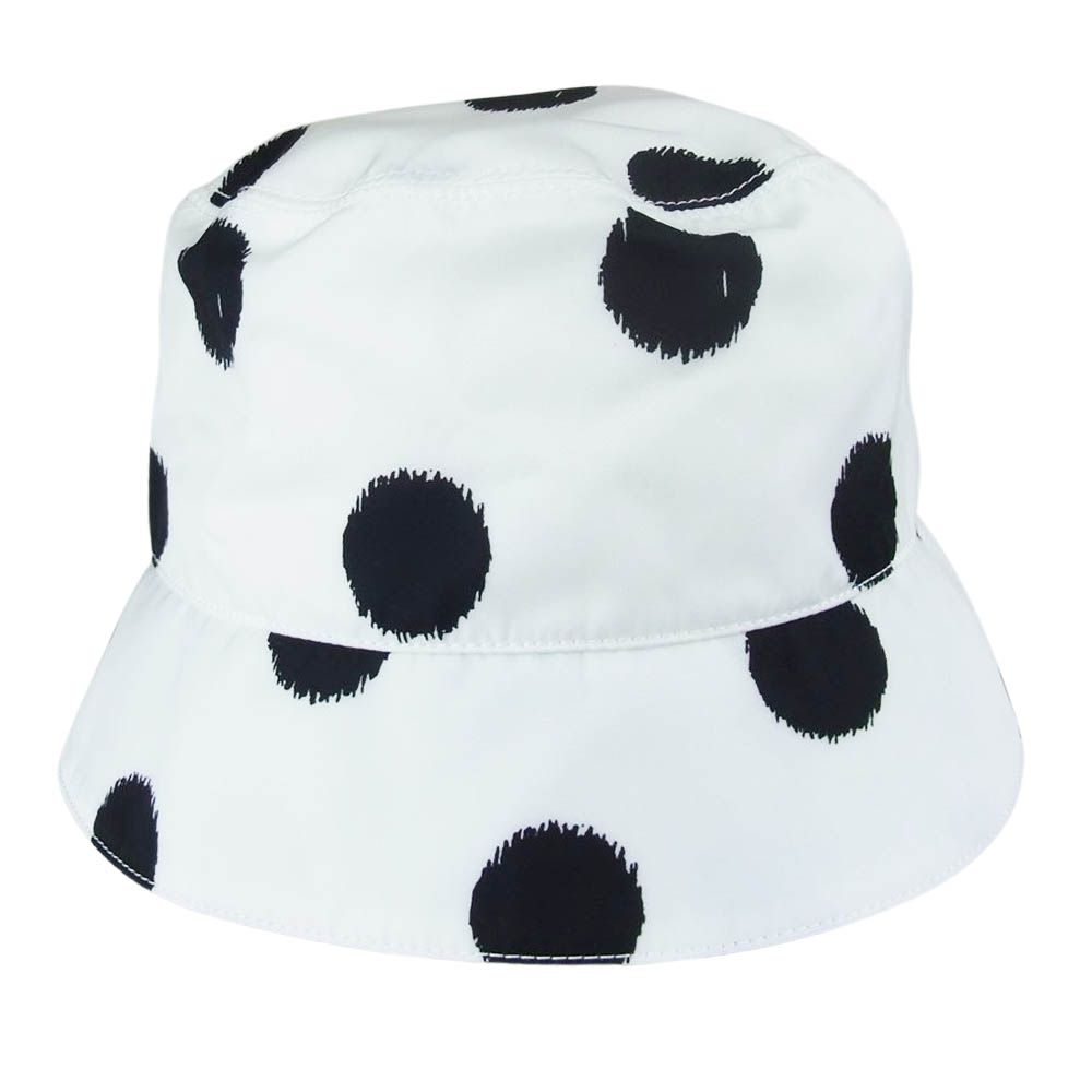 PRADA プラダ 帽子 21SS Re Nylon Dot Bucket Hat ナイロンドット