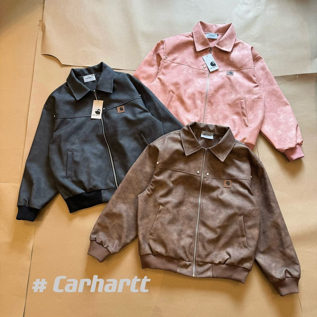 Carhartt カーハート 春夏ムラッド ヴィンテージ レザー ジャケット - メルカリ