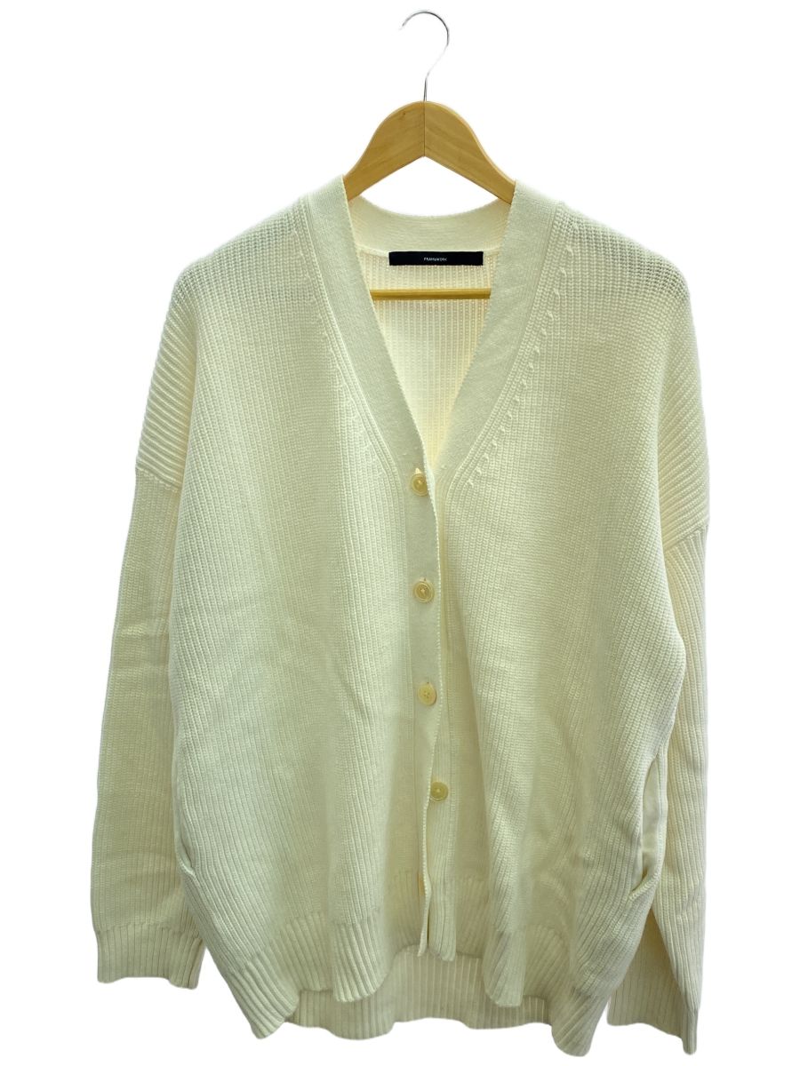 美品 FRAMeWORK フレームワーク アゼVネックカーディガン 畦Vネックカーディガン（カーディガン）｜FRAMeWORK（フレーム