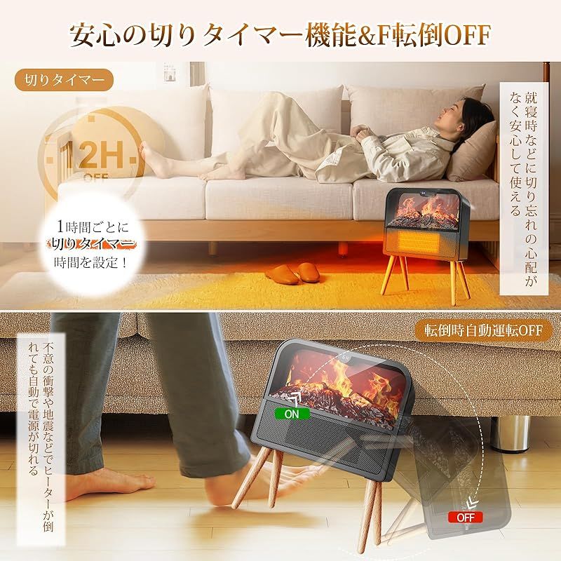 暖炉型 セラミックヒーター 【ECO知能恒温 節電対策】 電気ヒーター 新品】 暖炉型 セラミックヒーター 【ECO知能恒温 節電対策】 電気