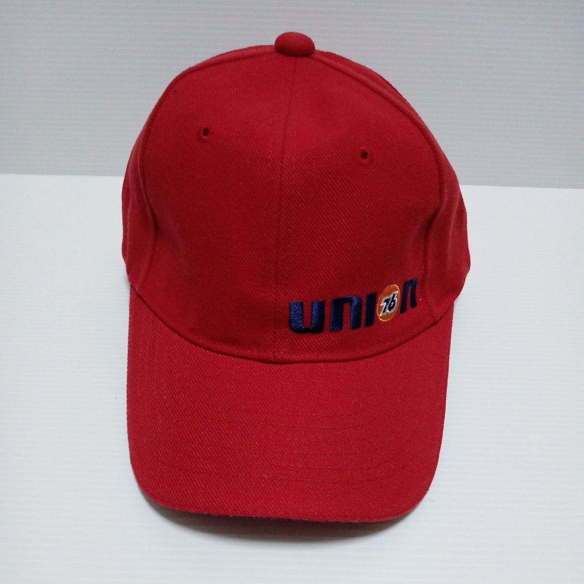 official UNION 76「キャップ」刺繍 帽子 赤系 - 在庫・未使用品 