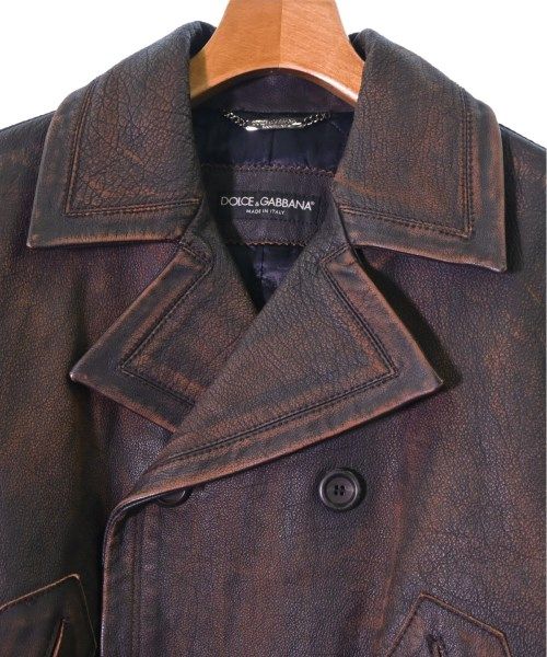 DOLCE&GABBANA トレンチコート メンズ 【古着】【中古】【送料