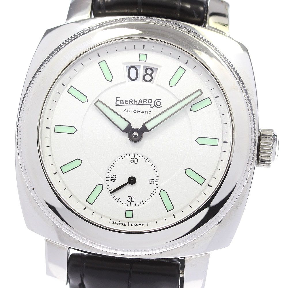 エベラール EBERHARD 41020CU BOU CANIER グランドデイト スモールセコンド 自動巻き メンズ_837781