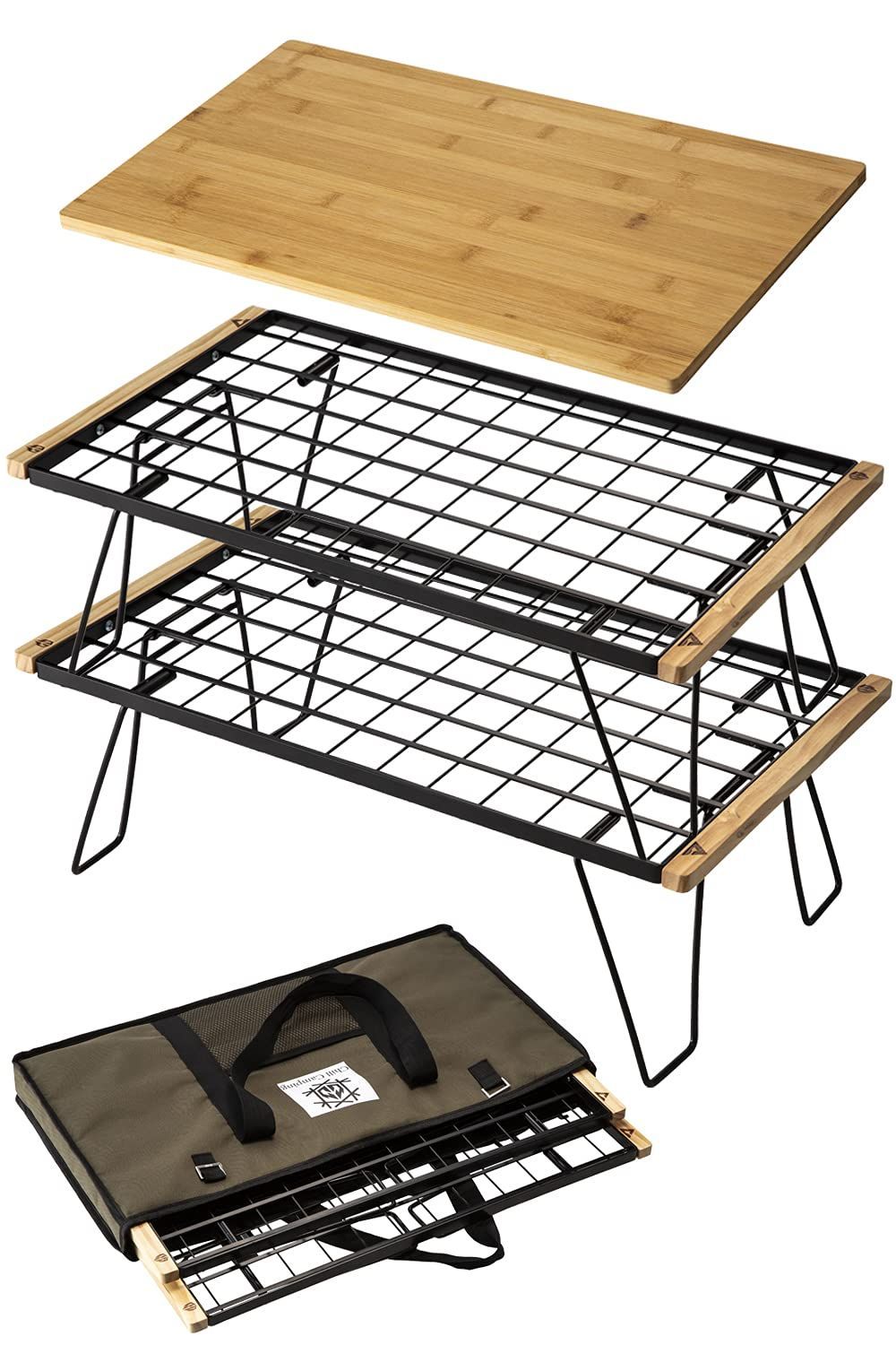 在庫処分 テーブル 焚き火テーブル アウトドア キャンプ フィールドシェルフ フィールドラック ChillCamping チルキャンピング