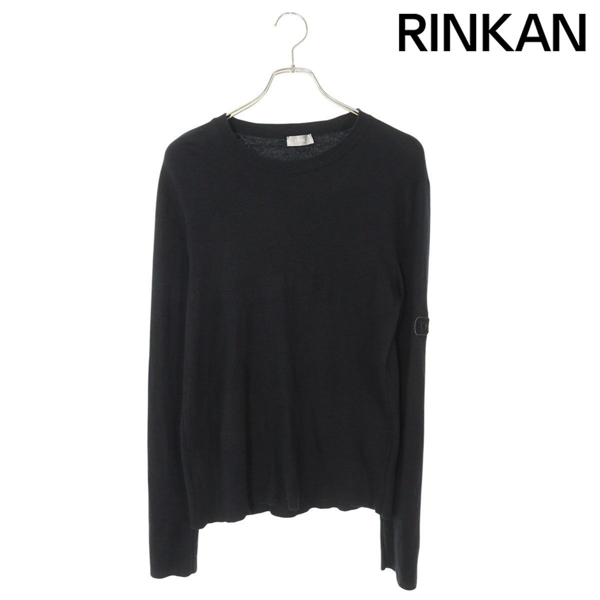 ディオール 19AW 933M647AT071 ロゴスクラッチパッチニット メンズ M