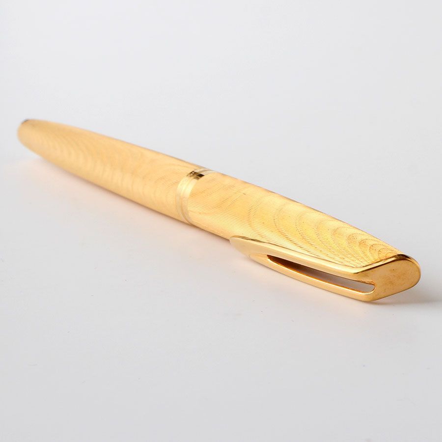 美品】ウォーターマン 万年筆 ゴールド 18K フランス製 【公式通販】