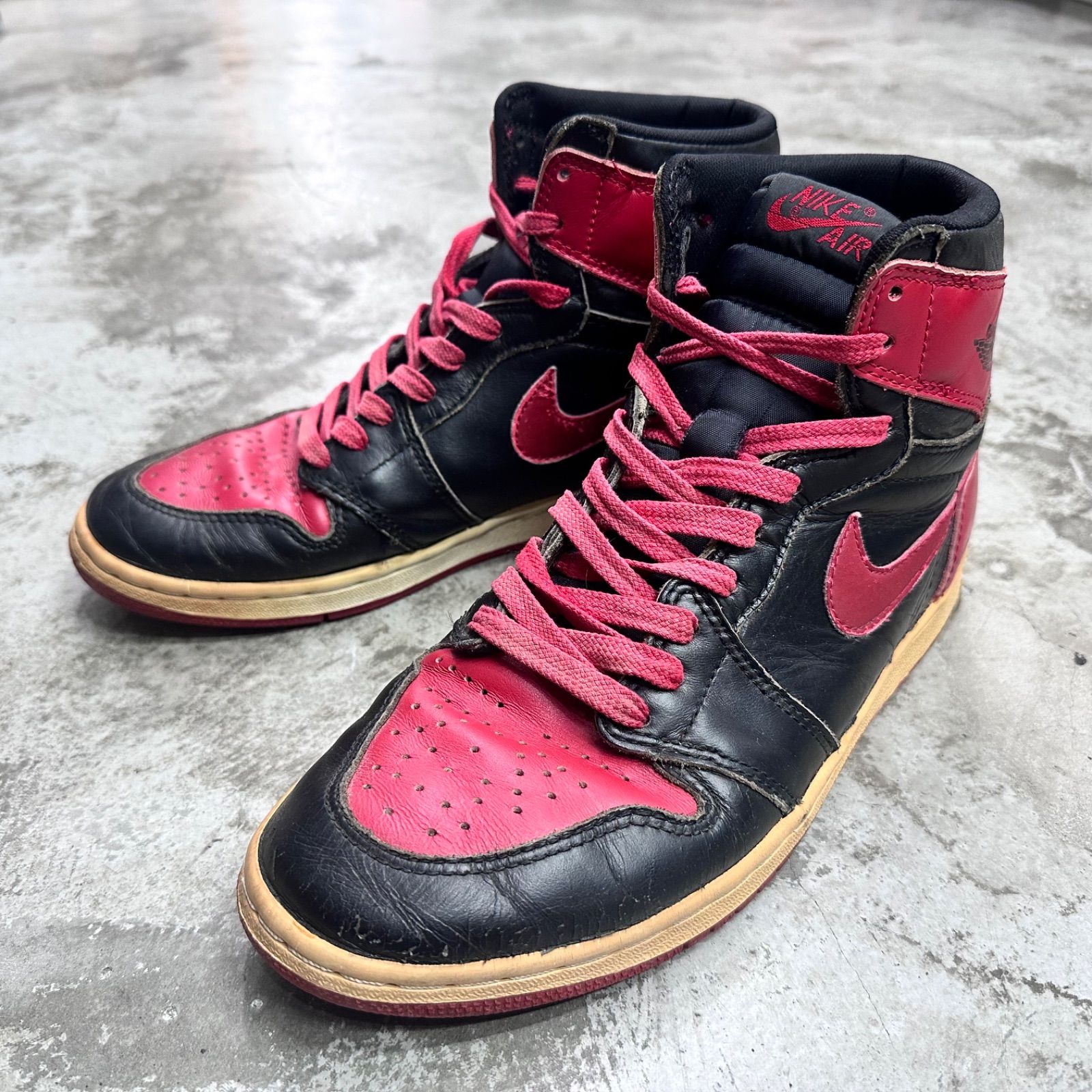 NIKE エアジョーダン1ハイカット シューズ NIKE (ナイキ) AIR JORDAN 1 RETRO HIGH OG CHICAGO LOST
