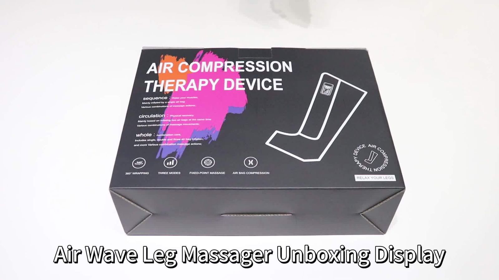 家族や友人へのプレゼントに適した充電式ワイヤレス足?ふくらはぎ?太もものマッサージャーで不快感を和らげる