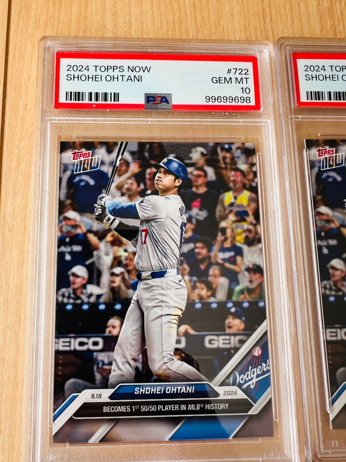topps now 大谷翔平 50/50 10枚セット 最終価格 70枚セット 大谷翔平