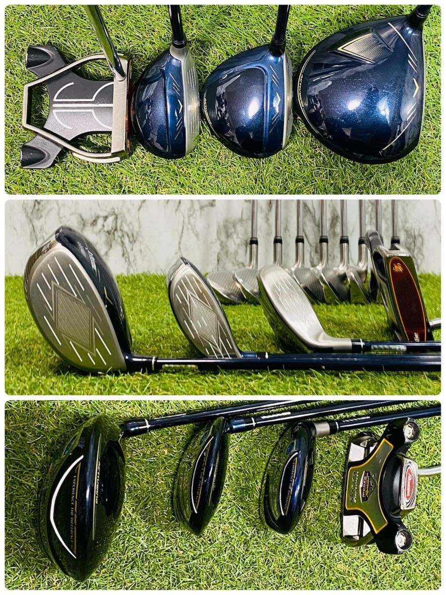 ゴルフクラブ メンズセット 初心者 ツルヤ やさしい NO548 キャディ