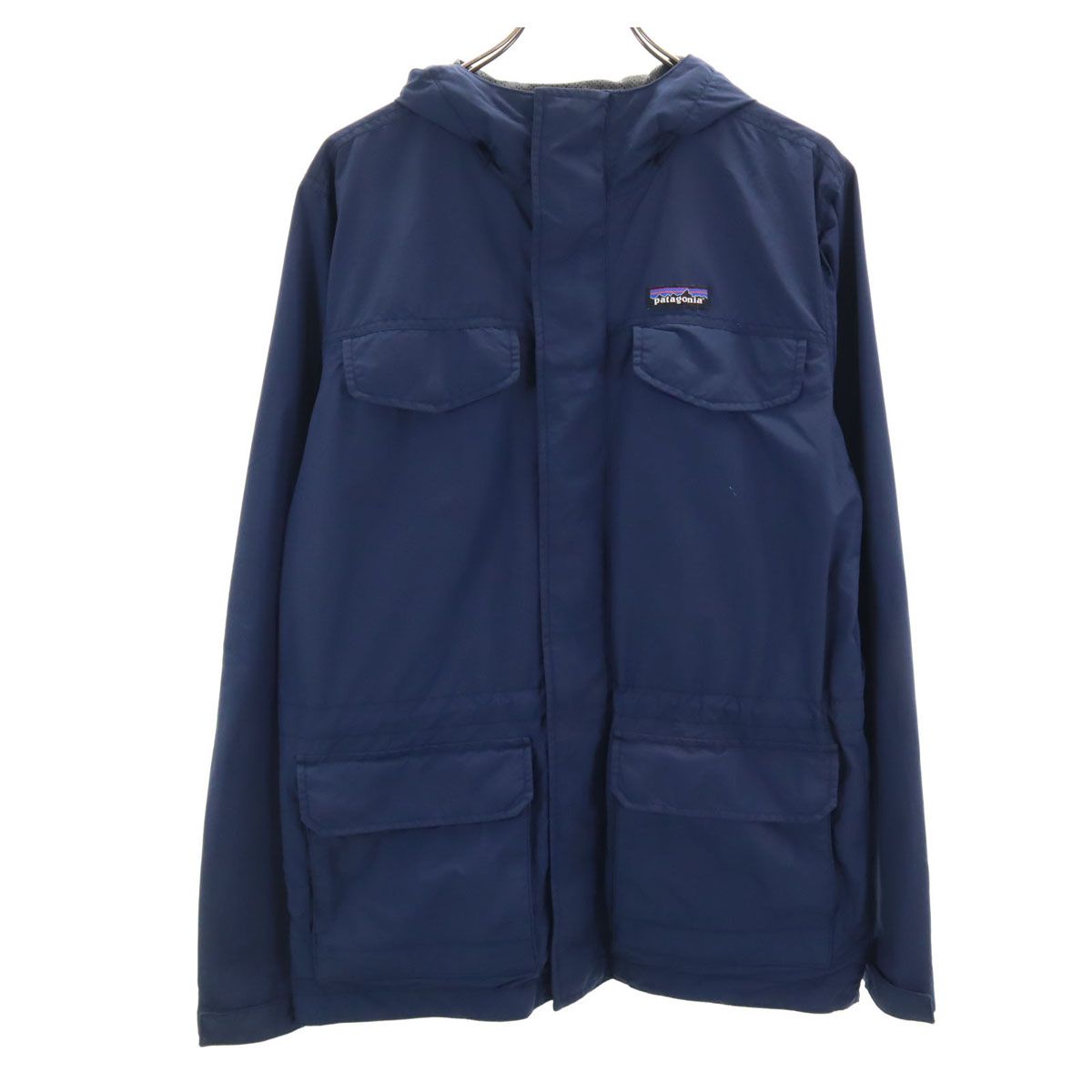 patagonia パタゴニア マウンテンパーカー S ネイビー 裏メッシュ 