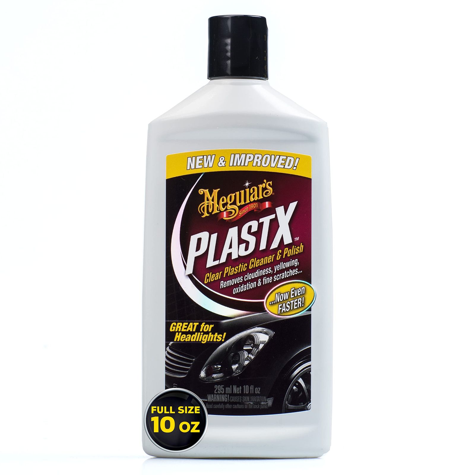 Meguiar´s Meguiarinchs マグワイヤー クリアプラスチッククリーナーu0026ポリッシュ 296ｍｌ 