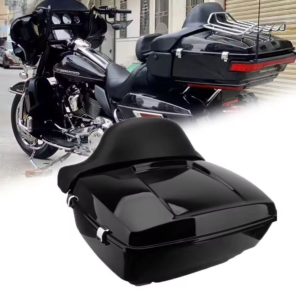 【ハーレー レーザー ツアーパック 超フルセット】デタッチャブルラック&ドッキングキット&バックレスト 09-13/14年以降ツーリング 両対応 バイクのバックレスト バイク用ドッキングハードウェア 取り外し可能な