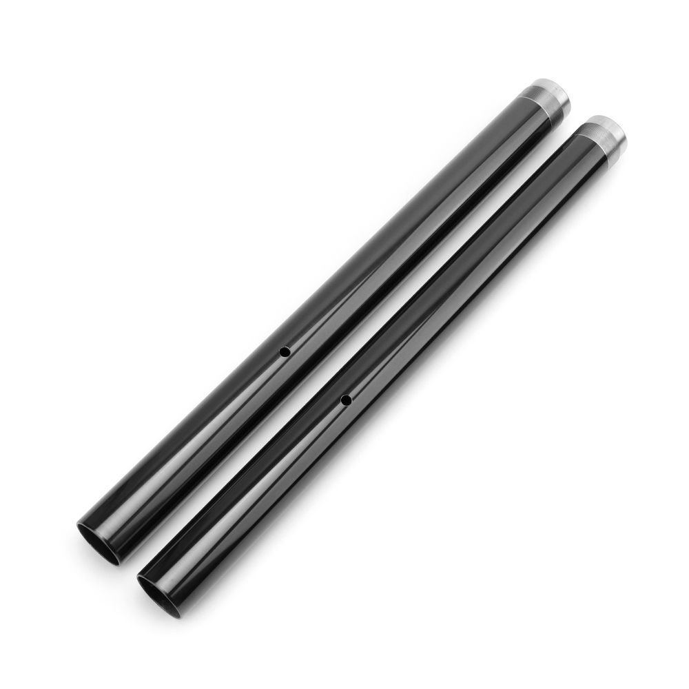 XB418 上メッキFZ8 FZ8N 2011-2015 43MM 純正品番39P-23110-00に対応 インナーチューブ ブラック２本