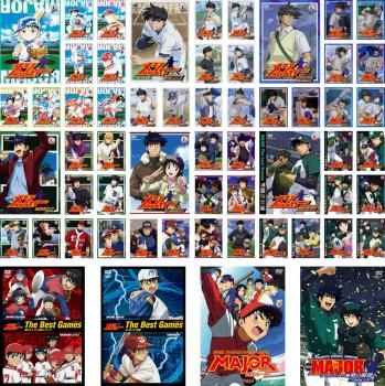 全巻セット【中古】DVD▼メジャー MAJOR(58枚セット)1、吾郎・寿也激闘編、飛翔!聖秀編、アメリカ!挑戦編、決戦!日本代表編、完全燃焼!夢の舞台編、ベストゲーム、劇場版 友情の一球、ワールドシリーズ編 夢の瞬間へ▽レンタル落ち メジャー MAJOR(58枚セット)1、吾郎・寿也激闘編、飛翔!聖秀編