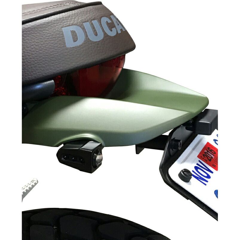 SINGLE RAT EYE LED ターンシグナル ブラック