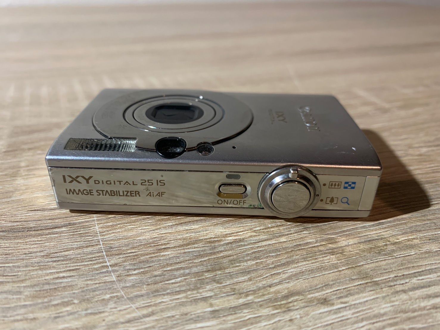 5961 Canon IXY DIGITAL 25 IS シルバー デジカメ ジャンク品 - メルカリ